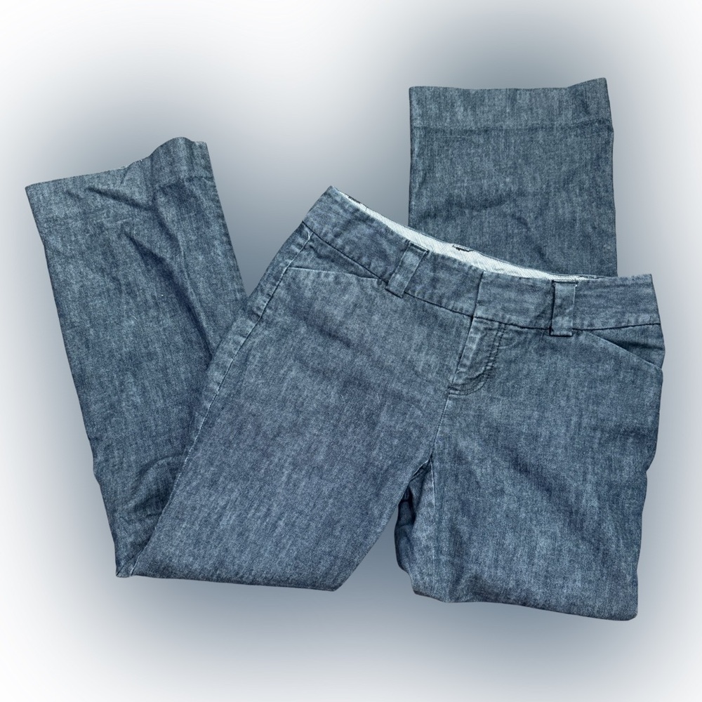 GAP Dark Denim ankle stretch pants Size 6